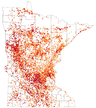 Arsenic in wells in Minnesota